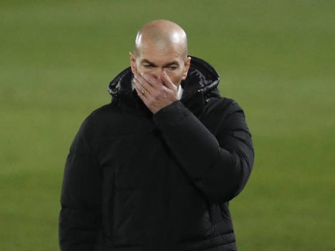 Zidane đã hết phép. Ảnh: AS.