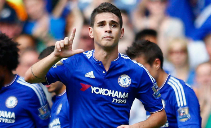 Oscar hoàn toàn có thể trở lại Chelsea. Ảnh: Express.