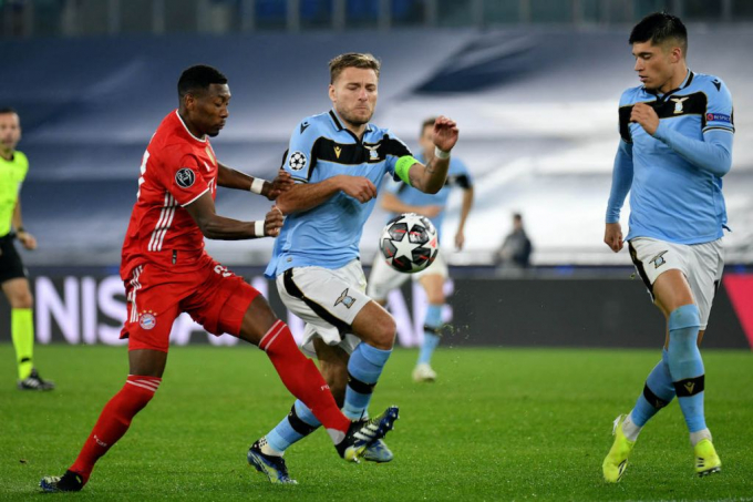 Trận Bayern Munich vs Lazio diễn ra vào 3h00 ngày 18/3. Ảnh: AS.