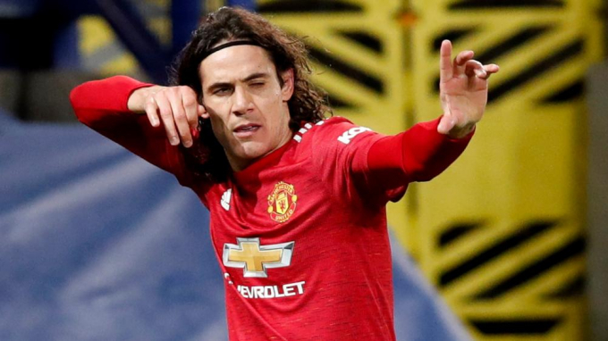 Edinson Cavani vẫn rất hữu dụng tại Man United. Ảnh: Dailymail.