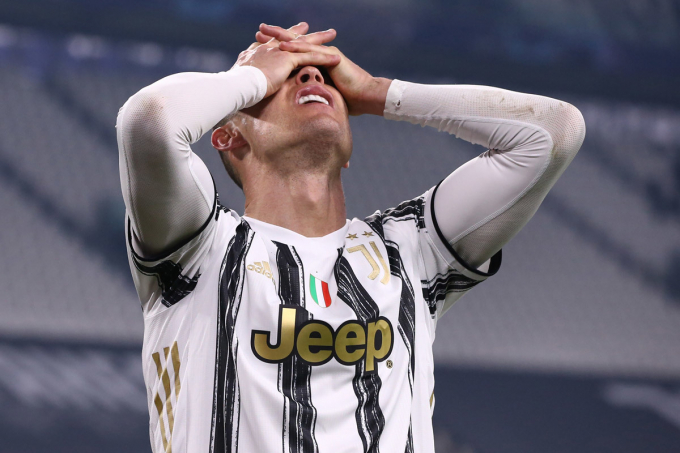 Cristiano Ronaldo tan mộng vô địch cùng Juventus. Ảnh: AS.