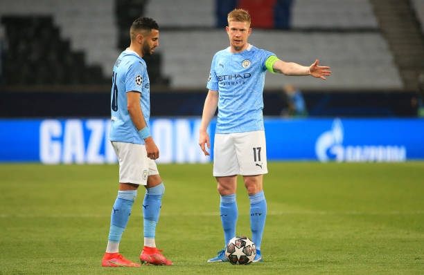 Kevin De Bruyne gỡ hòa trong hiệp 2 cho Man City. Ảnh: Dailymail.