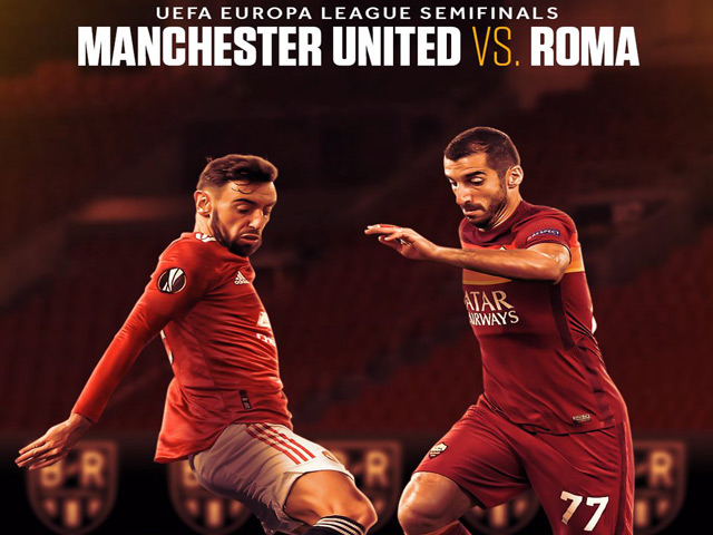 Trận Man United vs AS Roma diễn ra 2h00 ngày 30/4. Ảnh: UEFA.