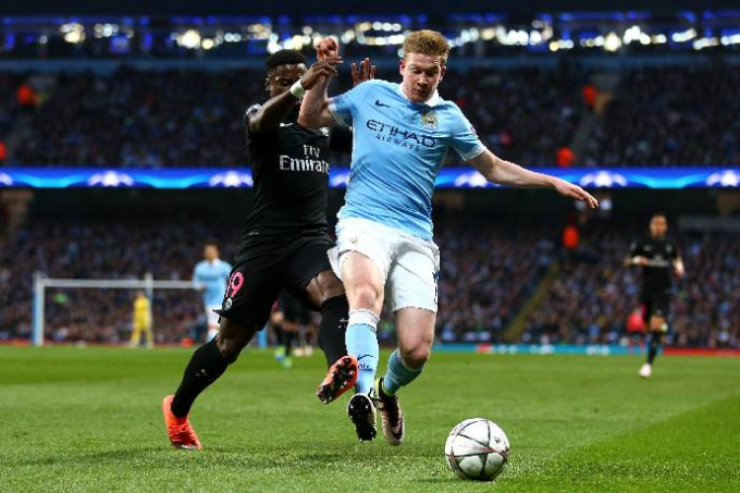 Trận Man City vs PSG diễn ra vào 2h00 ngày 5/5. Ảnh: Dailymail.