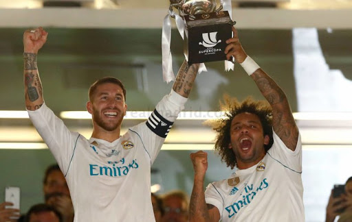 Bộ đôi này đang trên đường rời khởi Real Madrid. Ảnh: Express.