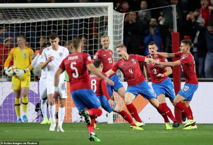 CH Séc sẵn sàng gây bất ngờ tại Euro 2020. Ảnh: Dailymail.