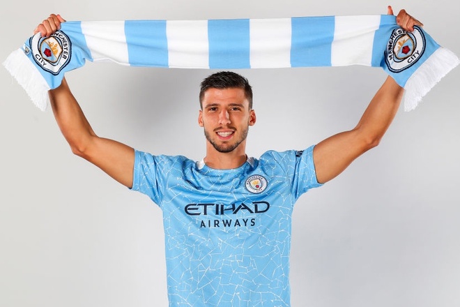 Ruben Dias đến Man City với thương vụ trị giá 65 triệu Bảng. Ảnh: Dailymail.