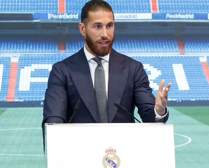 Sergio Ramos chính thức rời khỏi Real Madrid. Ảnh: Dailymail.