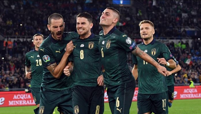 Đội tuyển Italia đang thi đấu ấn tượng tại EURO 2020. 