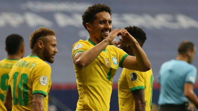 Brazil thể hiện sức mạnh vượt trội tại Copa America 2021. 