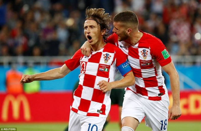 Luka Modric đang thi đấu như một cầu thủ rất trẻ tuổi. 