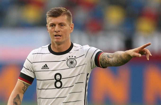 Đức chia tay cầu thủ đầu tiên sau EURO 2020, đó là Toni Kroos. Ảnh: Eurosport.