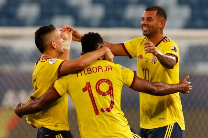 Colombia chưa có phong độ cao tại Copa America 2020. 