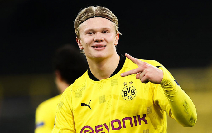 Erling Haaland sẽ rời Borussia Dortmund? Ảnh: Kicker.