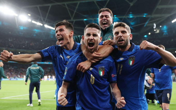 Italia sẽ gặp Anh trong trận Chung kết EURO 2020. 