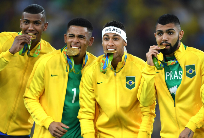 Brazil không còn sự phục vụ của Neymar. 