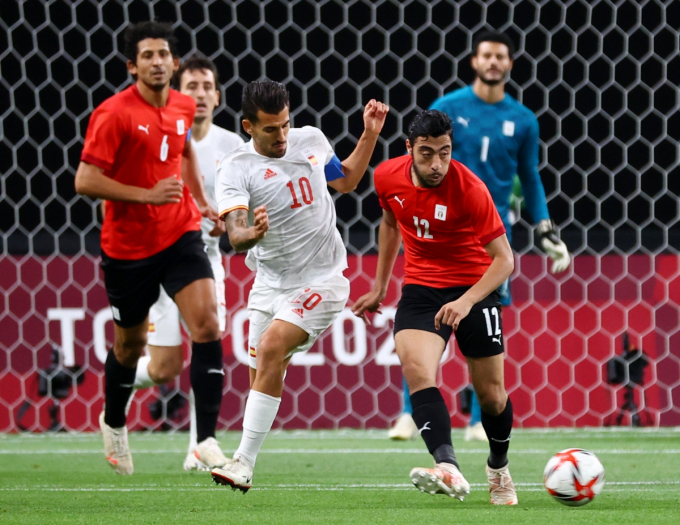U23 Ai Cập xuất sắc cầm hòa U23 Tây Ban Nha. 