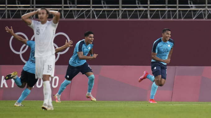 U23 Honduras đánh bại U23 New Zealand. 