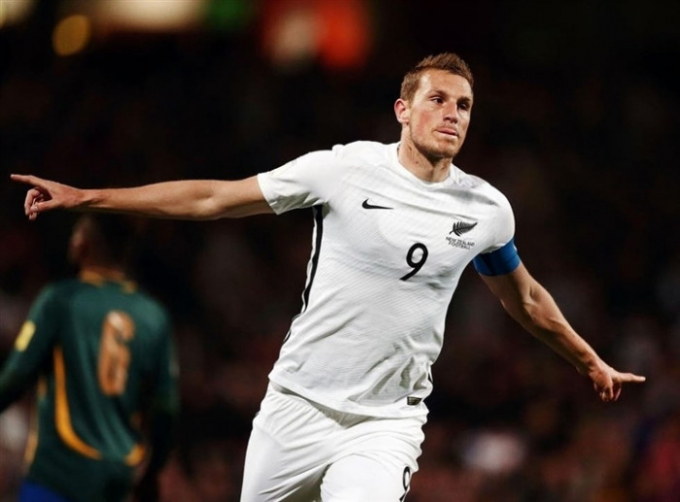 Chris Wood tiếp tục là niềm hy vọng hàng đầu của U23 New Zealand. 