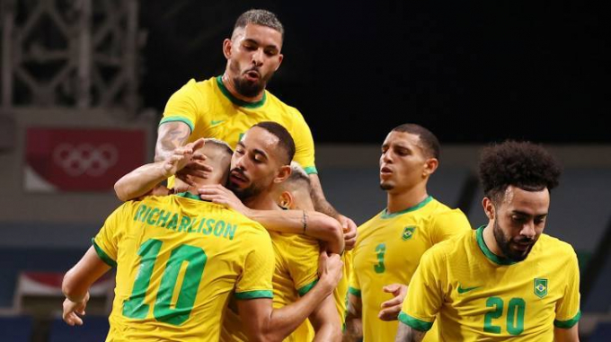 U23 Brazil vẫn là đội bóng đẳng cấp hơn. 