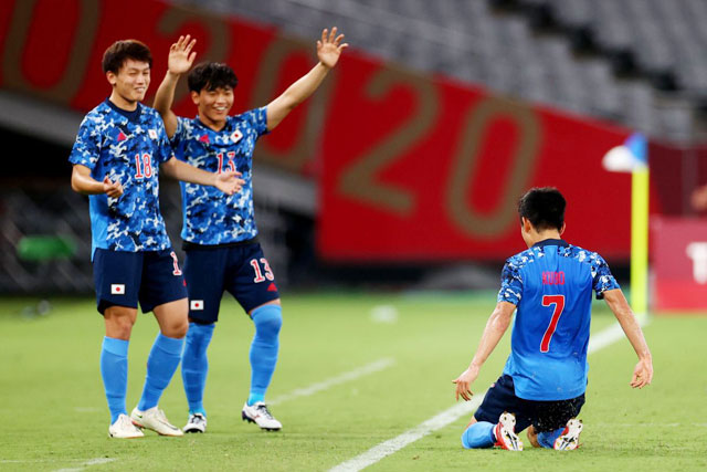 U23 Nhật Bản đang trải qua kỳ Olympic đáng nhớ. 