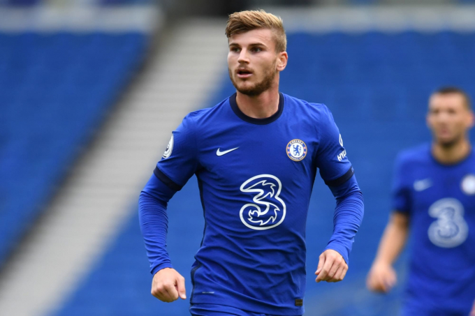 The Blues vẫn phải đặt kỳ vọng vào Timo Werner. Ảnh: Express.