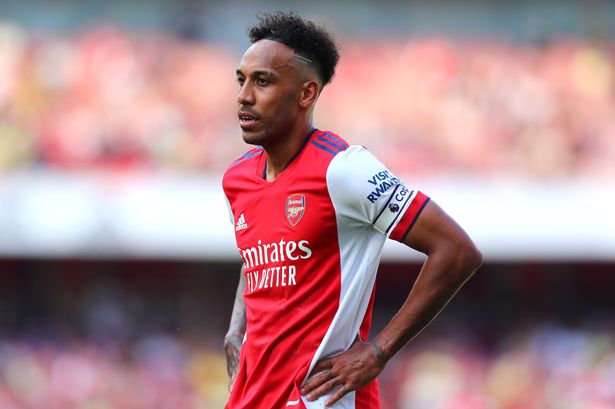 Pierre-Emerick Aubameyang không còn tương lai tại Arsenal. Ảnh: Express.