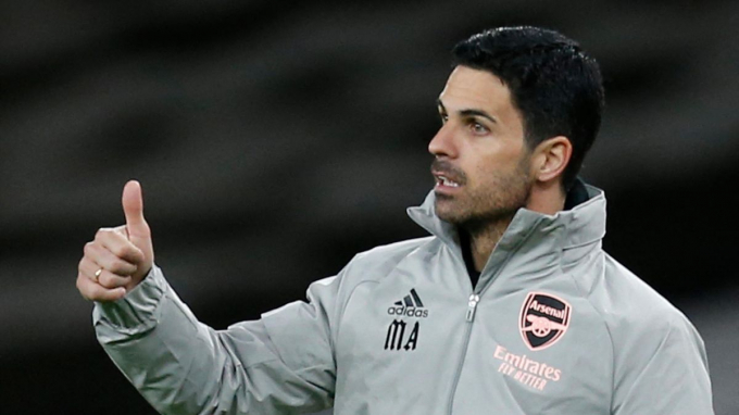 Mikel Arteta được cấp tiền để bổ sung những tân binh. Ảnh: Express.