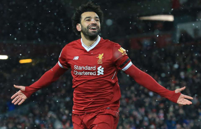 Mohamed Salah muốn được đãi ngộ cao hơn Cristiano Ronaldo tại Man United. Ảnh: Dailymail.