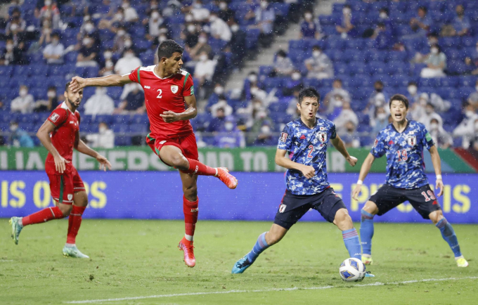 Oman đã thắng Nhật Bản với tỷ số 1-0. 