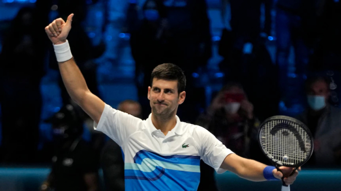 Novak Djokovic bị trục xuất, không dự Australia Open. Ảnh: AFP.