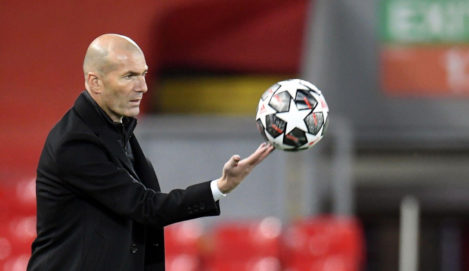 Zinedine Zidane dường như đã đồng ý đến với PSG. Ảnh: AP.