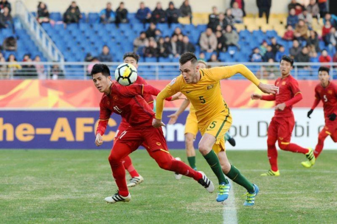Tuyển Việt Nam sẽ nỗ lực thi đấu trước Australia. 