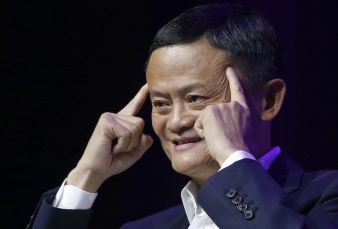 Jack Ma, ông chủ sáng lập hãng thương mại trực tuyến Alibaba. Ảnh: Getty Images.