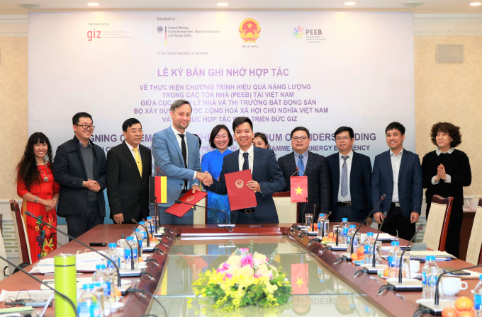 Mr Kia Fariborz and Mr Ha Quang Hung signed the MoU.