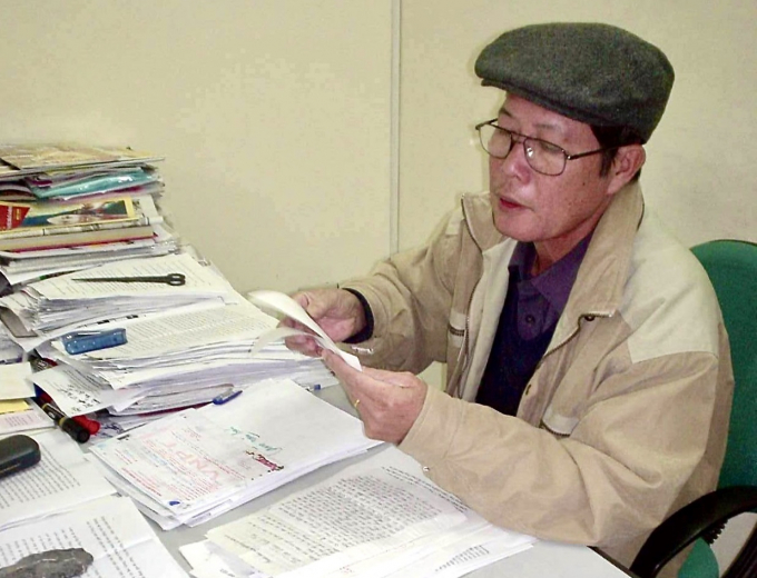 Nhà báo, nhà văn Đỗ Bảo Châu (1946 - 2021). Ảnh: Quách Trần Lâm.