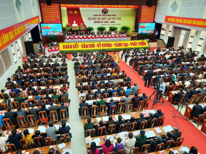 Đại hội Đại biểu Đảng bộ tỉnh Quảng Nam khóa XXII, nhiệm kỳ 2020 - 2025 sẽ diễn ra trong vòng 2 ngày (12-13/10). Ảnh: UBND tỉnh Quảng Nam.