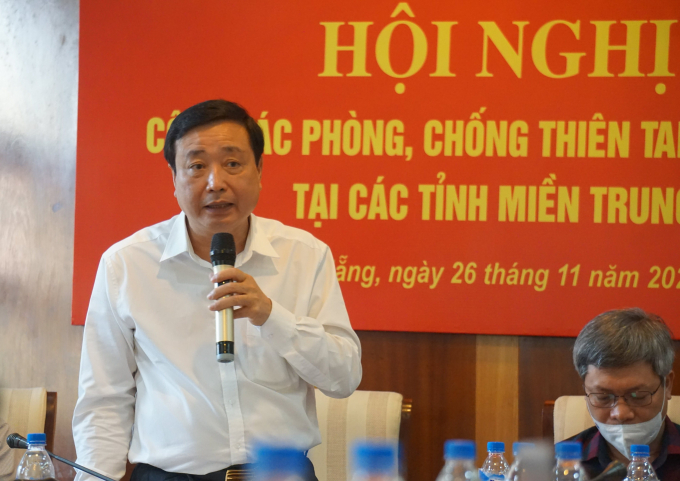 Ông Trần Quang Hoài, Tổng cục trưởng Tổng cục PCTT, Phó Trưởng ban Ban Chỉ đạo quốc gia về PCTT cho biết, hiện nay, các cơ quan chuyên trách về PCTT vẫn chưa đáp ứng được yêu cầu về nhiều mặt. Ảnh: L.K.