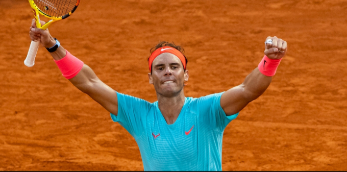 Nadal chứng minh mình vẫn là ông vua trên mặt sân đất nện. Ảnh: Internet.