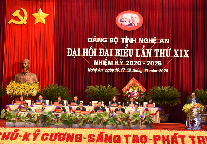 Đại hội Đảng bộ tỉnh Nghệ An lần thứ XIX nhận được nhiều kỳ vọng.