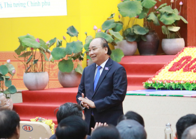 Thủ tướng Chính phủ Nguyễn Xuân Phúc dự và chỉ đạo Đại hội.