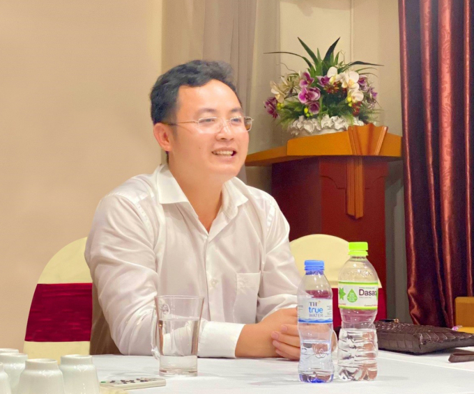 Ông Đặng Trung Kiên – Tổng Giám đốc Công ty CP đầu tư và quản lý BĐS Tâm Quê. Ảnh: TQ.