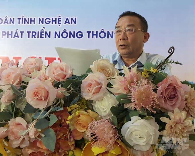Ông Nguyễn Văn Đệ, Giám đốc Sở NN-PTNT Nghệ An khẳng định vụ đông 2021 sẽ đối diện với nhiều khó khăn, thách thức. Ảnh: Công Điền.