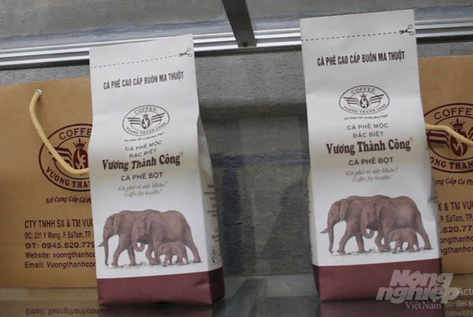 Special Moc Coffee of Vuong Thanh Cong Company. Photo: Quang Yen.