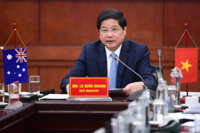 Deputy Minister Le Quoc Doanh of Vietnam Agriculture and Rural Development (MARD). Photo: Tung Dinh.