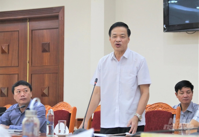 Mr. Vo Dai Hai - Director of the Vietnam Forest Science Institute. Photo: Pham Hieu. 