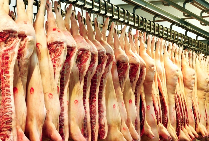 Việt Nam là thị trường lớn thứ 3 của thịt lợn Brazil. Ảnh: TL.