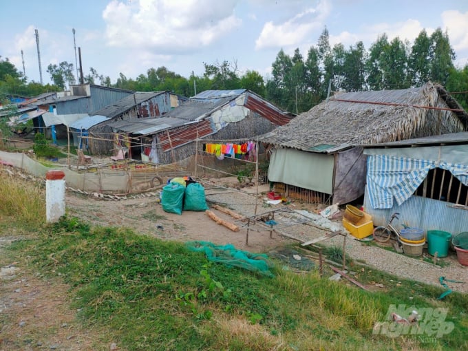 Hiện tỉnh Cà Mau có khoảng 21.000 hộ dân gặp khó khăn về nước sinh hoạt. Ảnh: Trọng Linh.