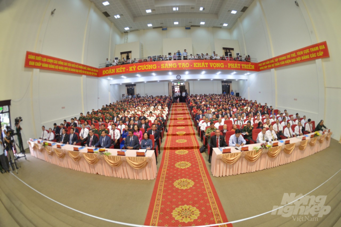 Đại hội đại biểu Đảng bộ tỉnh Bạc Liêu, nhiệm kỳ 2020 - 2025, diễn ra trong 3 ngày từ ngày 14 - 16/10. Ảnh: Trọng Linh.
