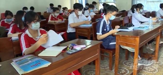 Kỳ thi tốt nghiệp THPT năm 2021 tỉnh Cà Mau có gần 11.000 thí sinh đăng ký dự thi. Ảnh: Trọng Linh.